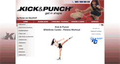 Desktop Screenshot of kickandpunch.com